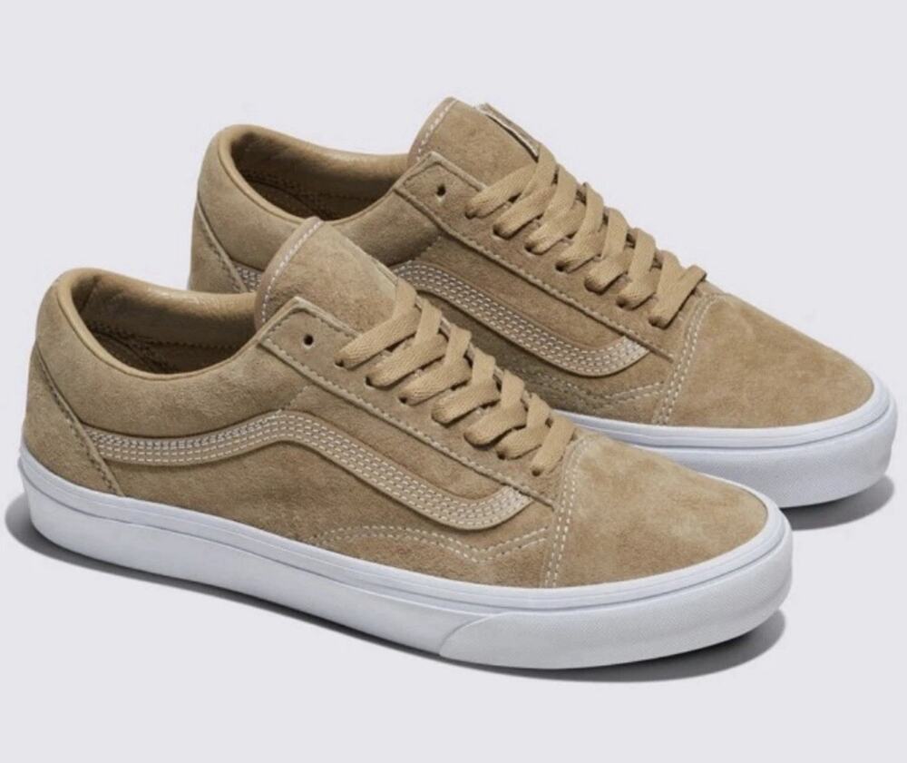 VANS Old Skool SNEAKERS VN000CR54MG pig suede brown Men’s 7.5 Women’s 9.0